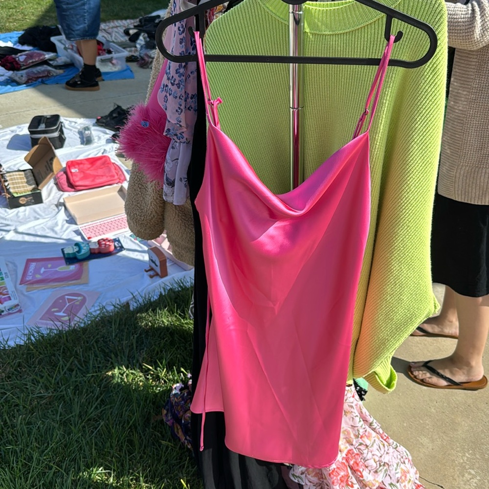 RESA Pink Slip Dress